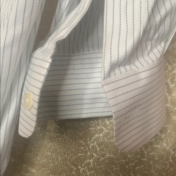 Black Pinstripe Dress shirt - Picture 5 of 6